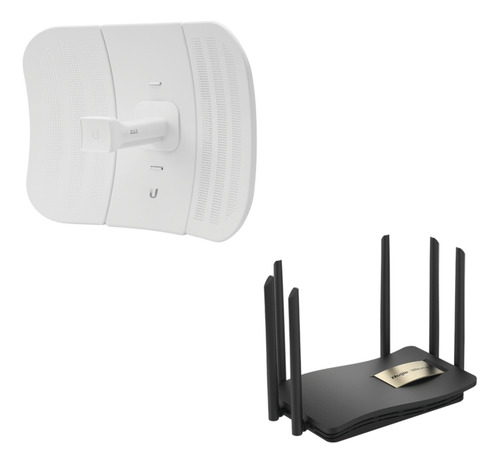 Ubiquiti Litebeam Lbe-m5-23 + Home Router Mesh Rg-ew1200gpro