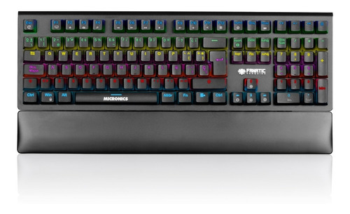 Teclado Gamer Mecánico Micronics Vanquish Fk-1003 Rainbow