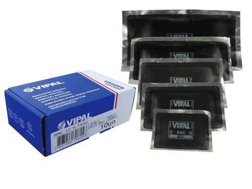Imagen 3 de 8 de Parche Para Cubierta Radial 125x115mm X 10uni Vipal Rac-25