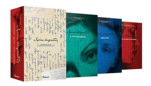 Caixa Clarice Lispector Manuscritos (3 Livros Em Capa Dura)