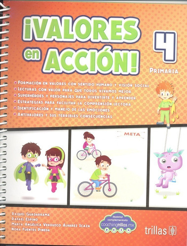 Valores En Acción 4 Primaria Editorial Trillas