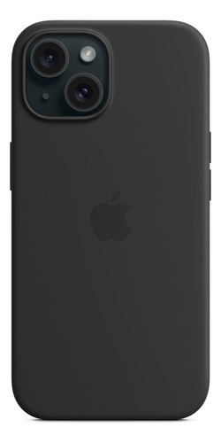 Funda De Silicon Premium Compatible Con Iphone Iphone Negro Iphone 15