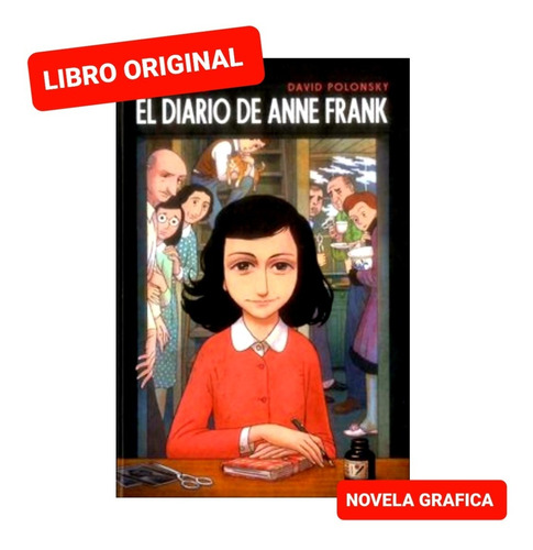 Diario De Anne Frank Novela Gráfica ( Libro Nuevo  Original 