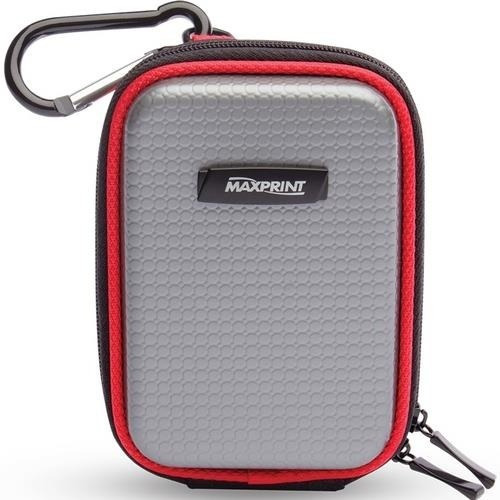 Imagem 1 de 2 de Capa Case Para Fone De Ouvido, Pen Drive, Rígida E Com Clip