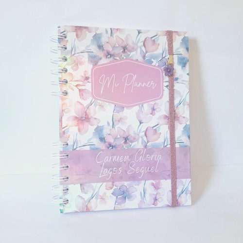 Planner Agenda Personalizada Flores