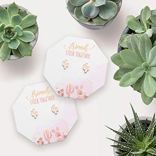 Joyería De La Amistad I Aretes De Cactus I Regalos Para Dama