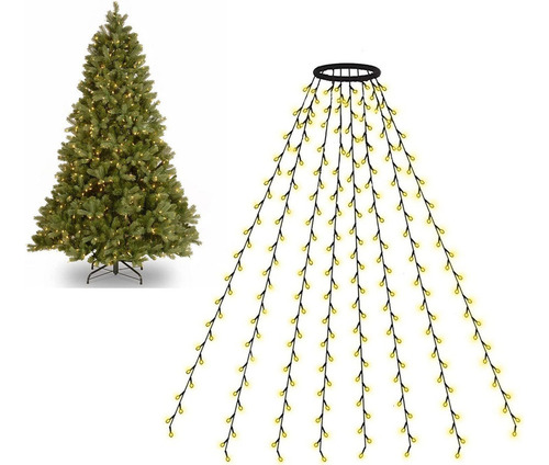 / Guirnalda De 400 Luces Led For Árboles De Navidad