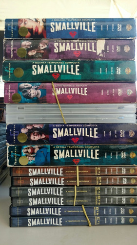 Smallville - Da Segunda À Decima Temporada / Box 60 Dvds