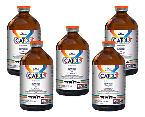 5 Uni Catol+ Vitamina B12 250ml - Noxon