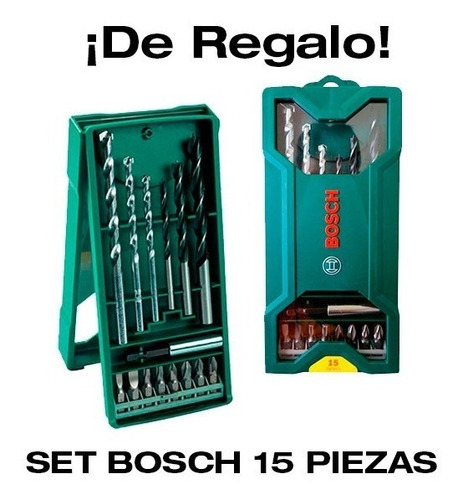 Taladro Percutor Einhell 720w 13mm Th-id720 E+set Bosch 15pz