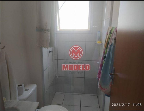 Imagem 11 de 16 de Apartamento, 45 M² - Venda Por R$ 159.000,00 Ou Aluguel Por R$ 900,00/mês - Jardim São Francisco - Piracicaba/sp - Ap3341