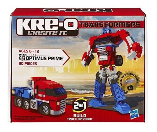 Kre-o Transformers Optimus Primer Conjunto De Construcción (