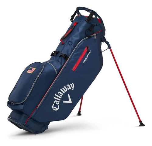 Bolsa De Soporte Callaway Golf Fairway C (azul Marino / Rojo