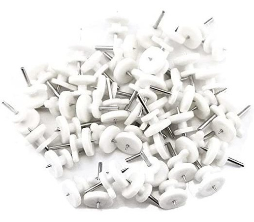 Yueton 50pcs Perchas Mini Montaje En Pared No-marca Ganchos