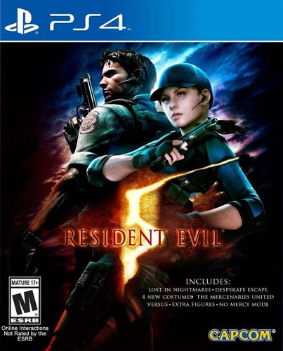 Resident Evil 5 Ps4 Juego Nuevo Original Fisico Sellado Full