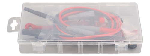Kit De Cabos De Teste Automotivo De Multímetro Em Latão, Pvc