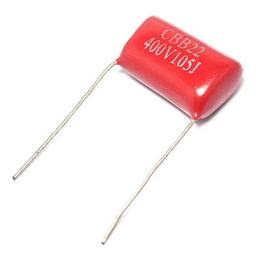 Condensador Capacitor Cbb 1uf/400v Pack 5 Unidades