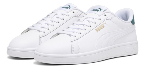 Tenis Casuales Puma Smash 3.0 L Unisex Blanco 24 Mx