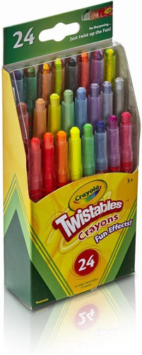 Colores Twistables Crayola 24 Pzas