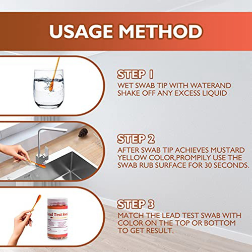 - Kit De Bastoncillos Para Prueba De Pintura Con Plomo: 60