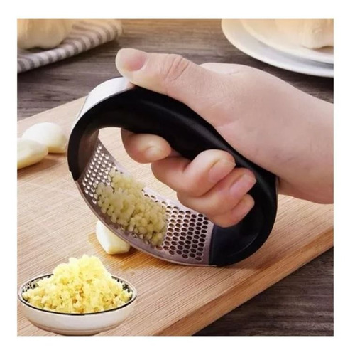 Espremedor De Alho Fácil E Prático Amassador Triturador Inox