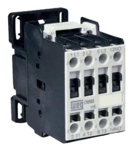 Contator Tripolar Weg 9a 220v Cwm9 Original 5 Und