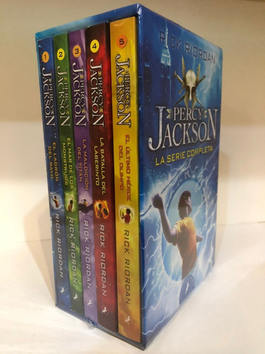 Saga Box Percy Jackson 5 Tomos - Rick Riordan - Salamandra