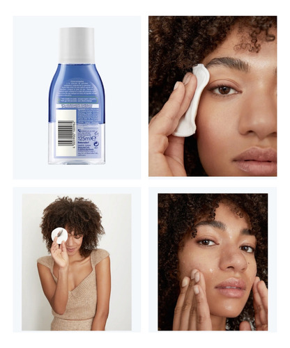 Nivea Desmaquillante Bifásico Rostro 3 Pzas De 125 Ml C/u