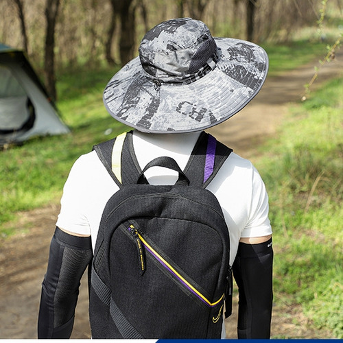 Sombrero De Sol Al Aire Libre Para Hombre Con Protección Uv