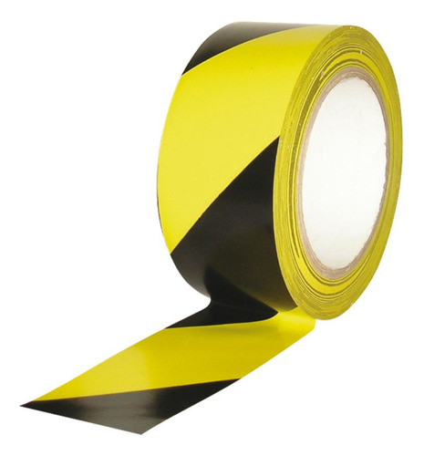 Cinta De Seguridad Demarcacion Amarillo/negro 33mts 3m