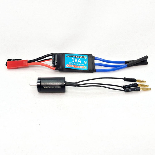 2x Motor Sin Escobillas Esc Combo 18a 1222 11000kv Frenos