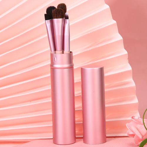 Pincel Cosmético Portátil Para Sombras De Ojos Profesionales