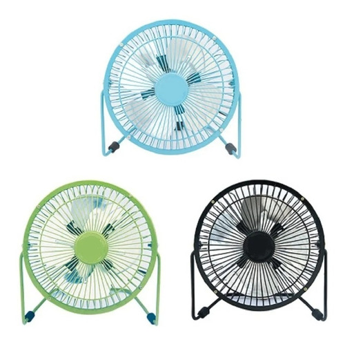 Ventilador Pequeño Usb Mini Fan Por Table Mesas Wa-505