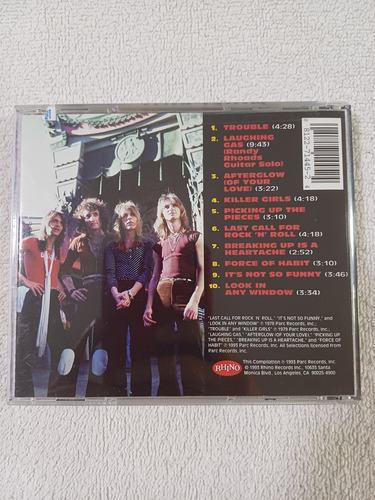 Quiet Riot The Randy Rhoads Years Cd Importado Estándar (Usado)