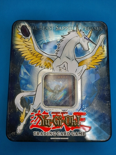 Yugioh Collector Tin Crystal Beast Sapphire Pegasus 2007