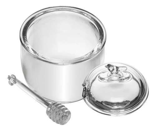 Meleira Bird Em Cristal Ecológico Com Pegador E Tampa 150ml