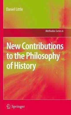 Libro New Contributions To The Philosophy Of History - Da...