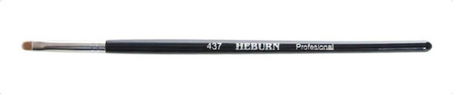 Heburn Pincel Avellanado N°2 Linea Pelo Marta Maquillaje 437 Color Negro
