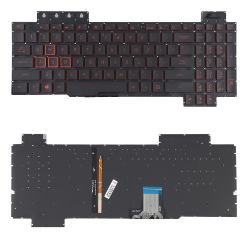 Us Keyboard With Backlight For Asus Fx80 Fx80ge Fz80g Zx80g