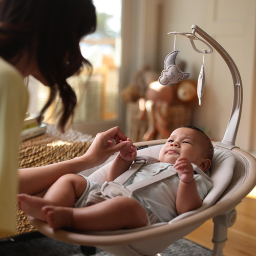 Baby Swing Maxi-cosi Cassia Smart Portable Con Música Gris