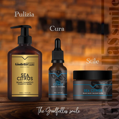 The Goodfellas' Smile ChampĂș Nutritivo Para Barba Sea Citrus