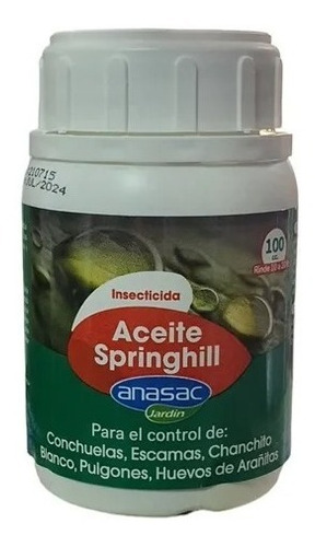 Aceite Springhill 100 Cc