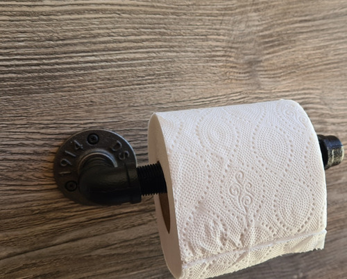 Porta Rollo Para Baño Tipo Industrial