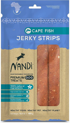 5 Piezas De Nandi All-natural South African Jerky Dog Treats