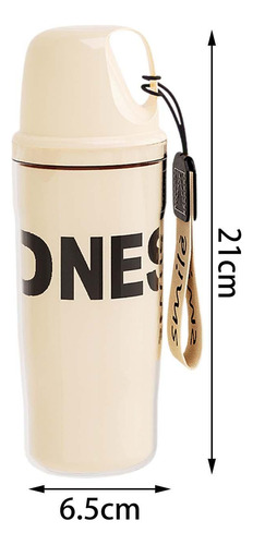Soporte Para Cepillo De Dientes De Viaje, Funda Color Beige