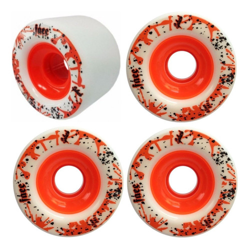 Roda Face Splash 65mm 84a Long Surfskate Slide