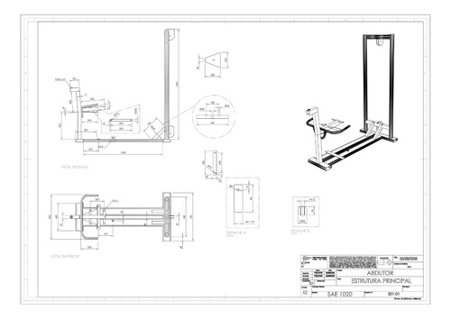 Máquina Abdutor Pdf Projeto Para Construção
