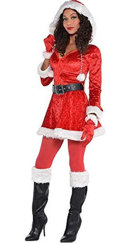 Disfraces - Disfraz De Papá Noel (tallas Grandes) Color Rojo