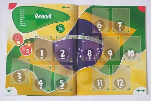 Album Road To World Cup 2014 Brasil Completo Para Colar | MercadoLivre