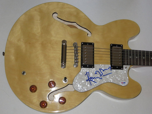 Guitarra Gibson  Autografiada X Ron Wood/ Rolling Stones. P